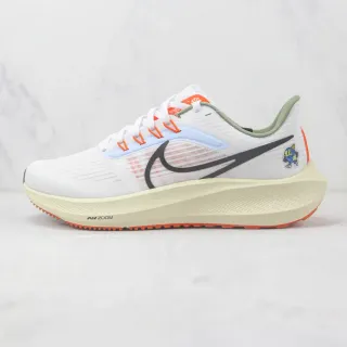 Nike Air Zoom Pegasus حذاء رياضي أبيض برتقالي كريمي للجري