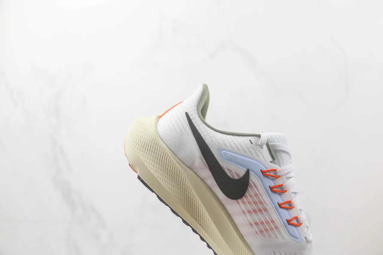 Nike Air Zoom Pegasus White Orange Cream Running Shoes 5