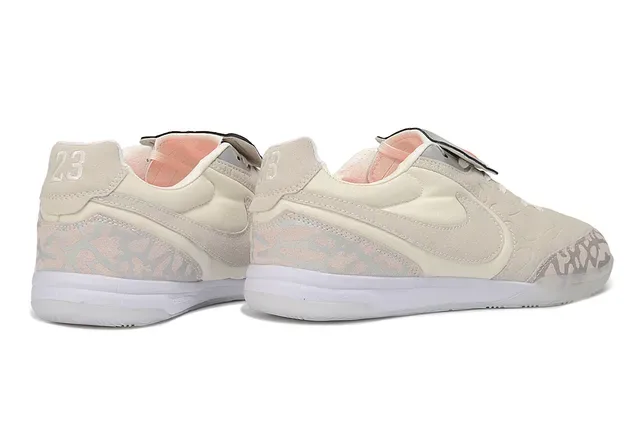 Nike 米色粉色 无鞋带 带扣 大象印花 叠加 运动鞋 7