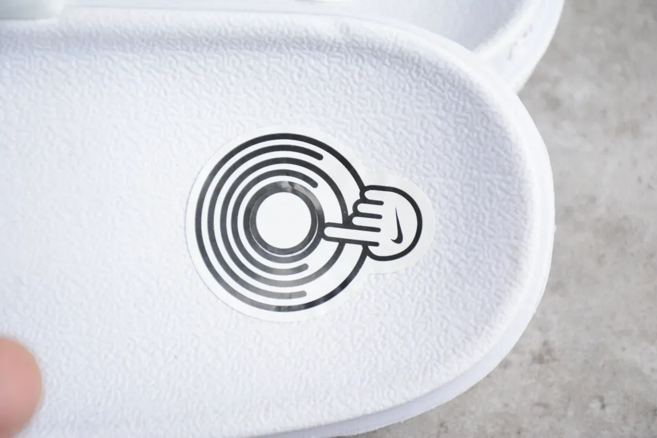 Nike Benassi JDI White Slippers 3