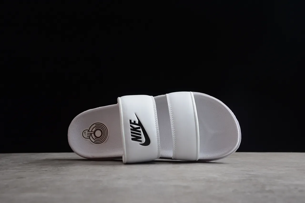 Nike Benassi JDI White Slippers 10