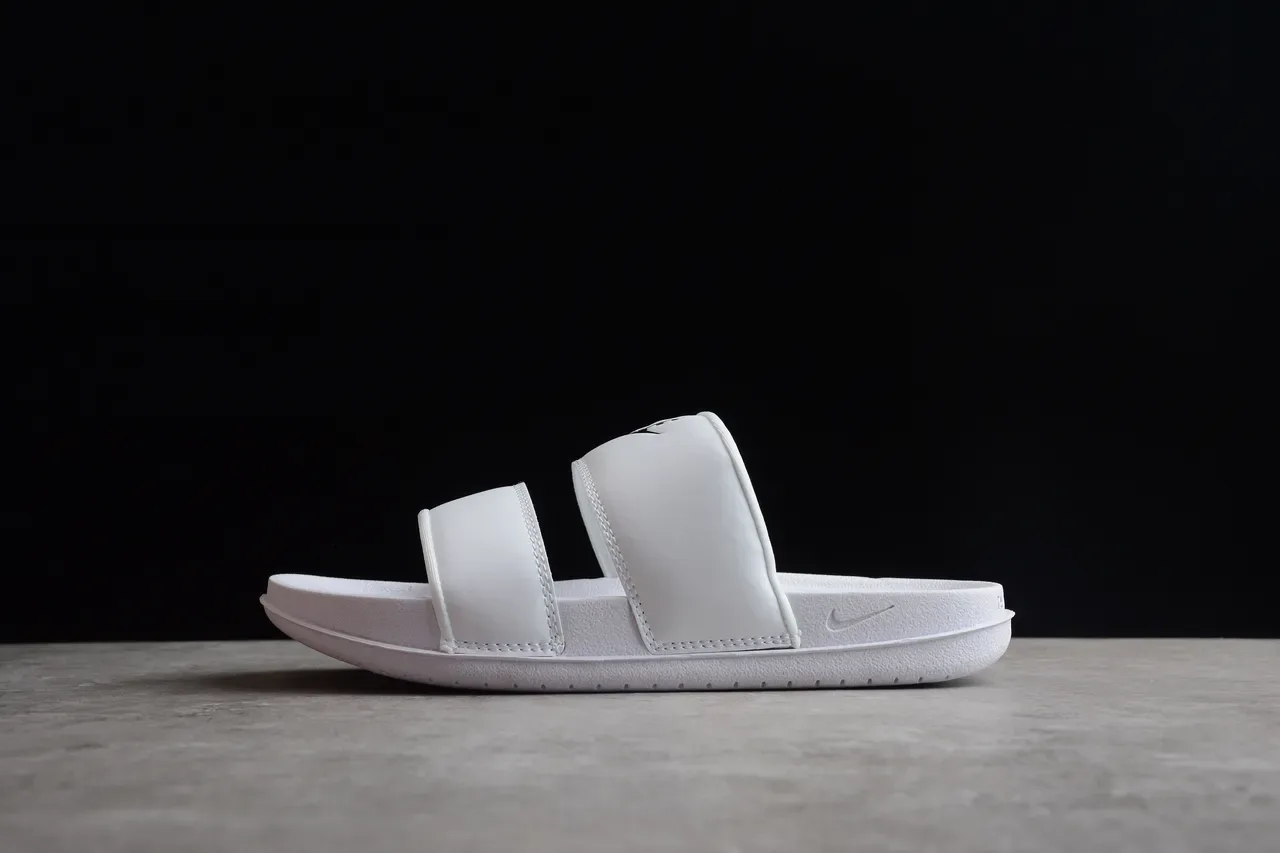 Nike Benassi JDI White Slippers 13