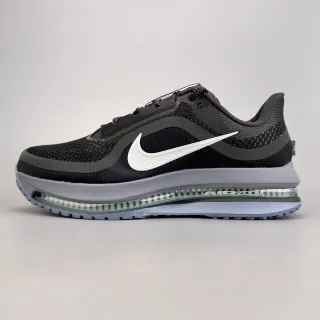 Nike Tênis de corrida Air Zoom Visible Unit com upper de knit preto e cinza