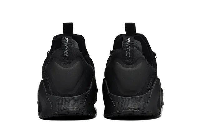 Nike Black Knit Upper Sculpted Midsole Lifestyle Sneakers 4
