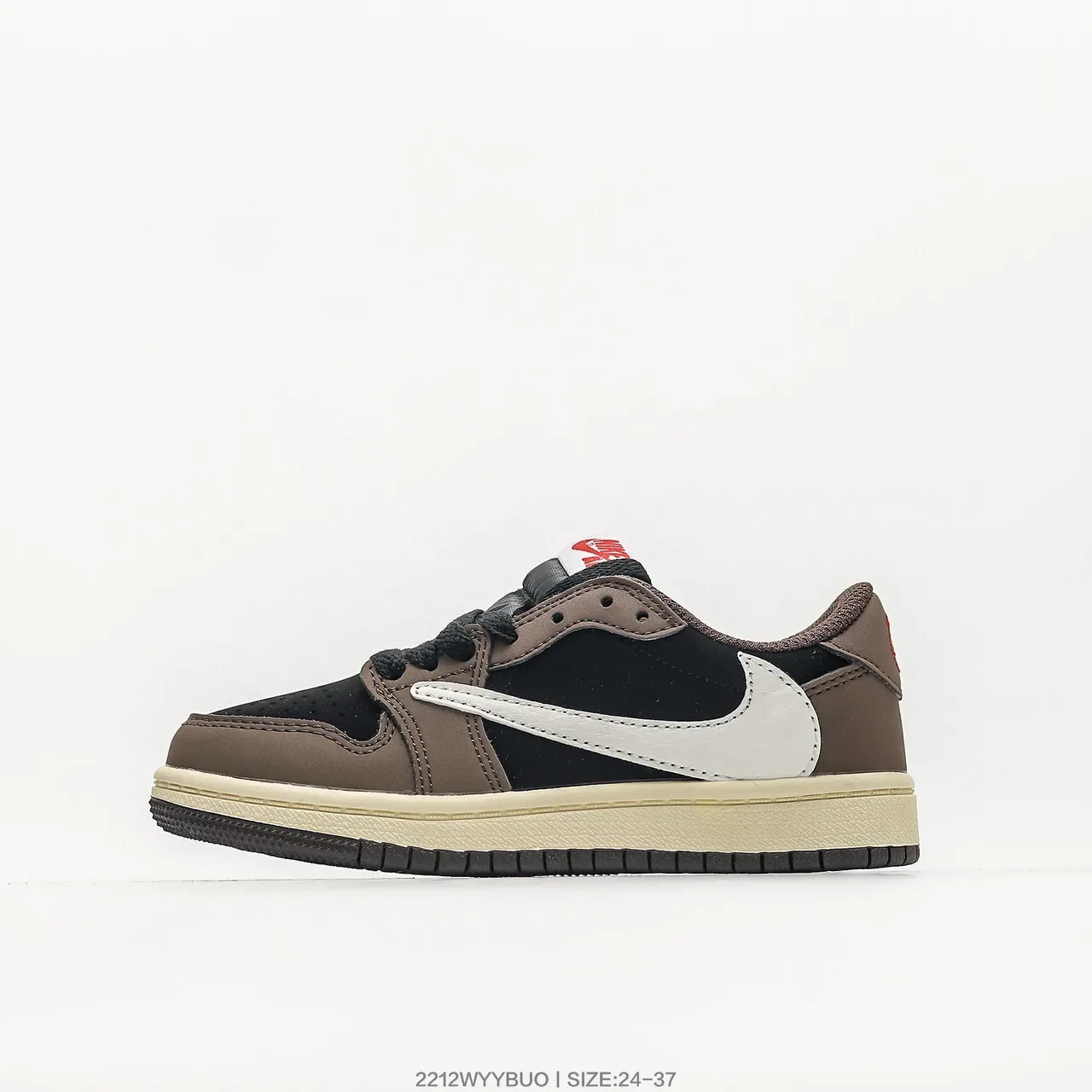 Nike Black White Low-Top Deconstructed Lifestyle Sneakers 8