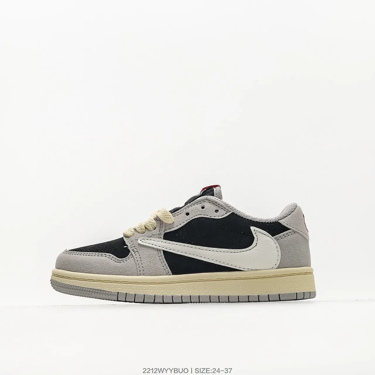 Nike Black White Low-Top Deconstructed Lifestyle Sneakers 9