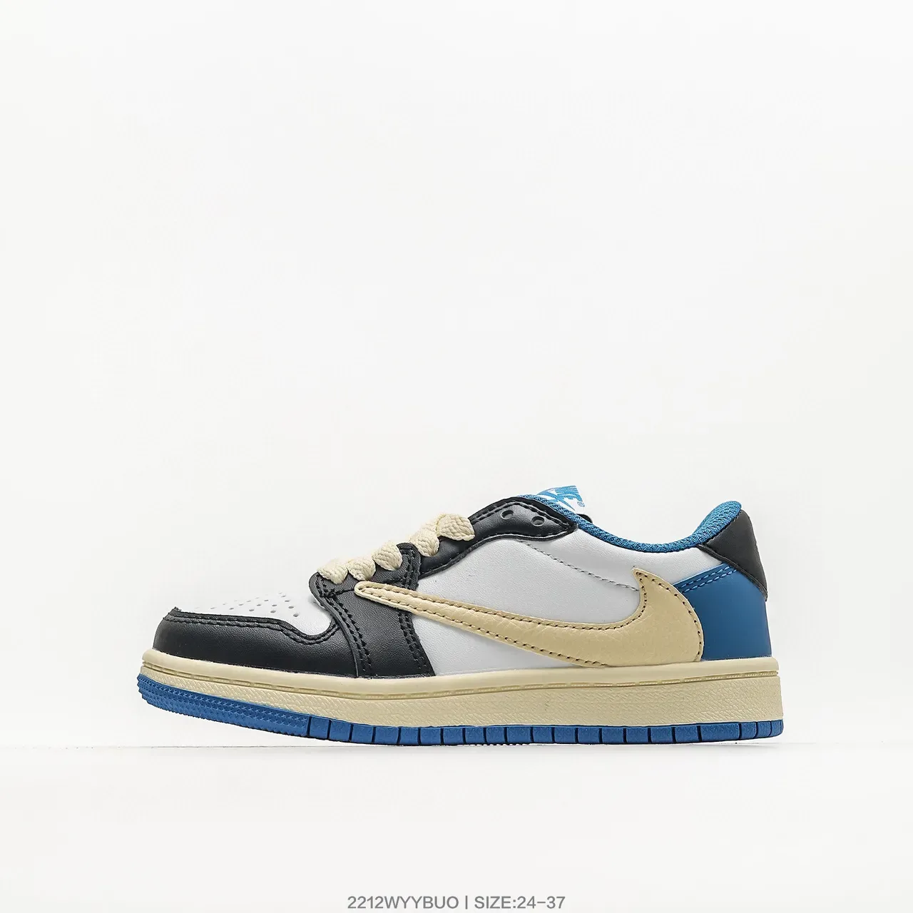 Nike Black White Low-Top Deconstructed Lifestyle Sneakers 11