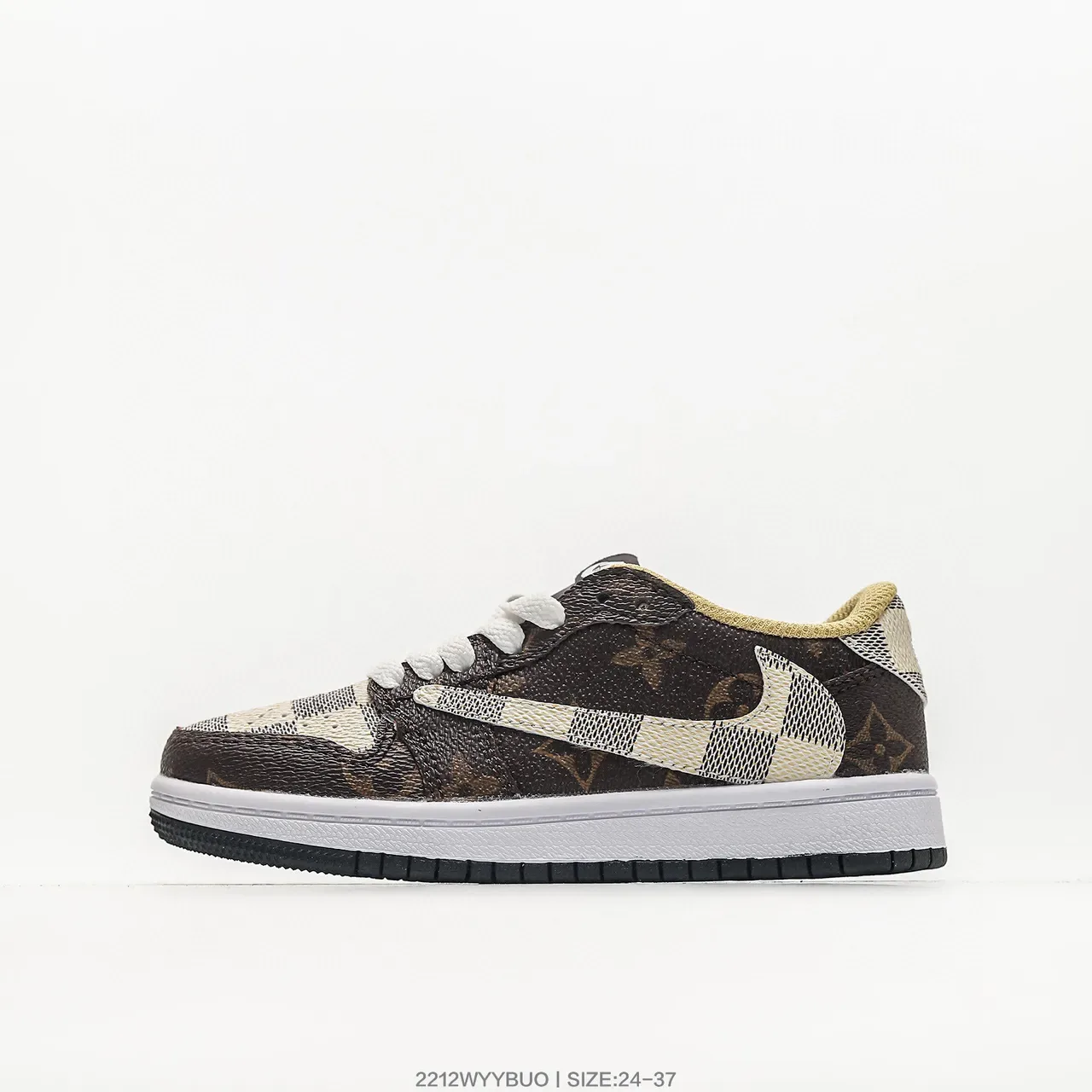 Nike Black White Low-Top Deconstructed Lifestyle Sneakers 20