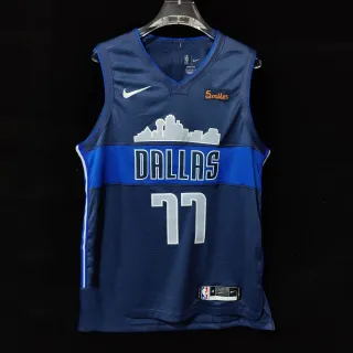 Nike Dallas Mavericks City Edition Navy Blue Jersey