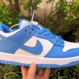 Nike Dunk Low حذاء نمط حياة أزرق وبيضاء