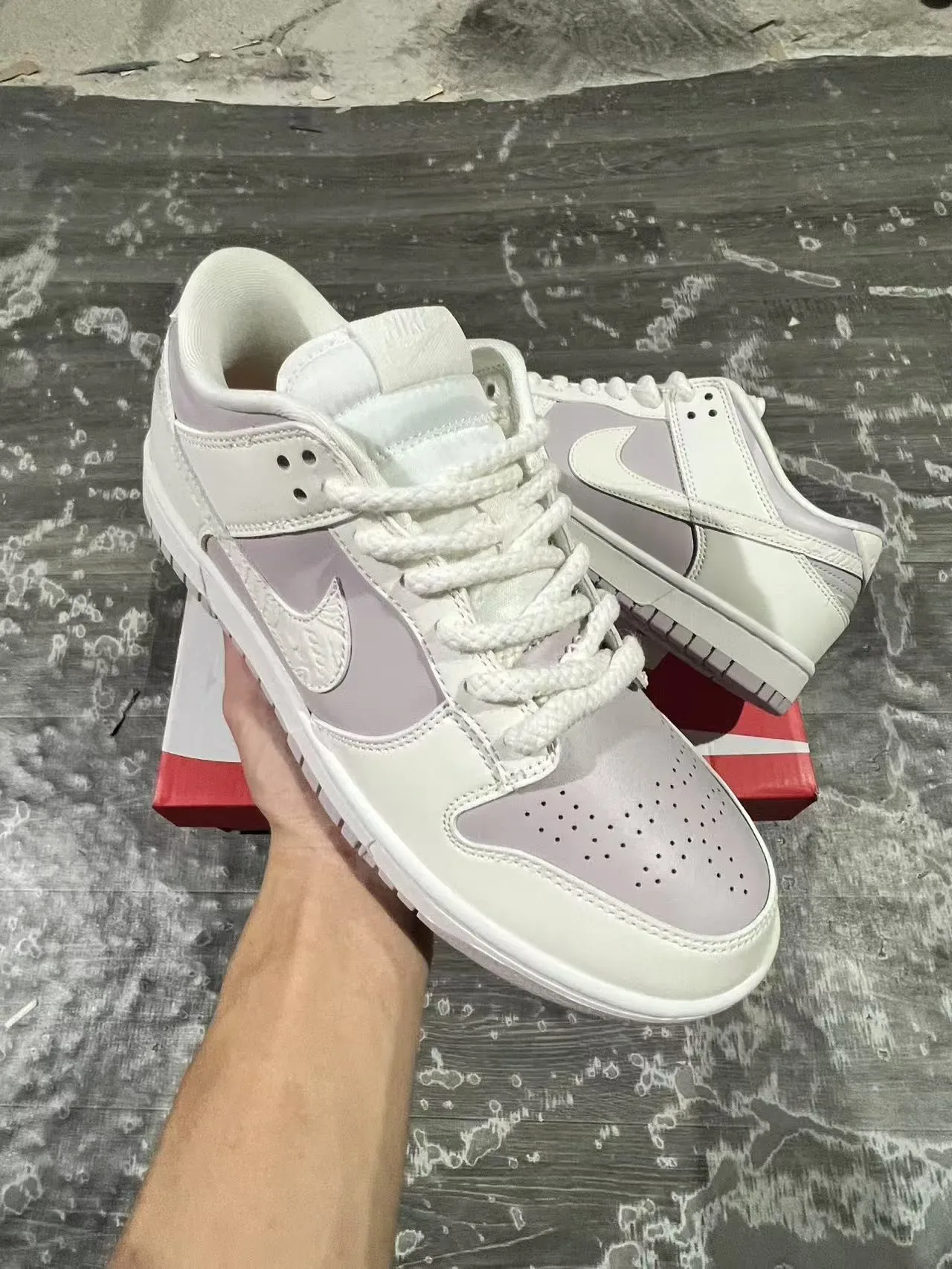 Nike Dunk Low lavanda claro Lifestyle Sneakers 2