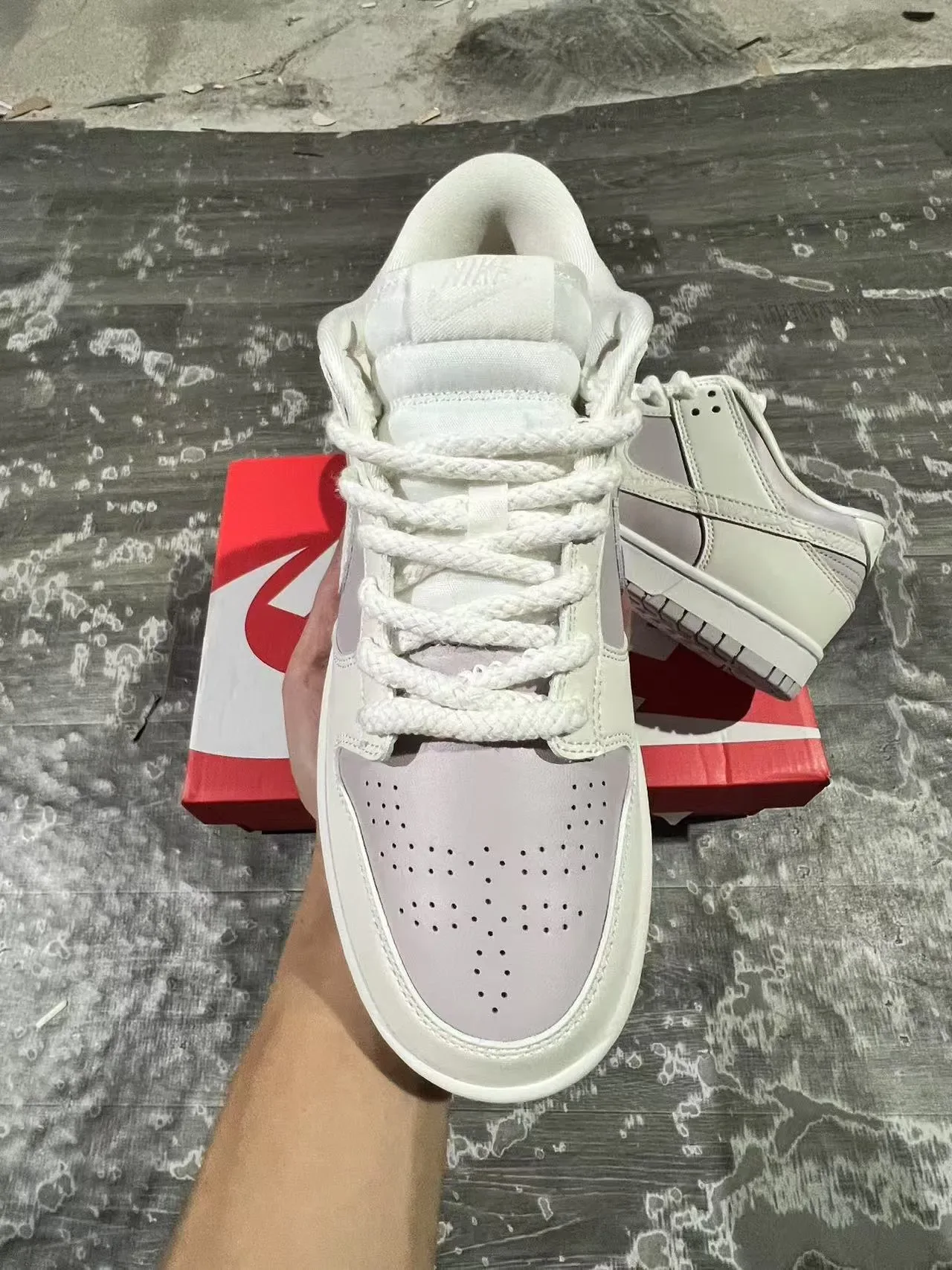 Nike Dunk Low lavanda claro Lifestyle Sneakers 3