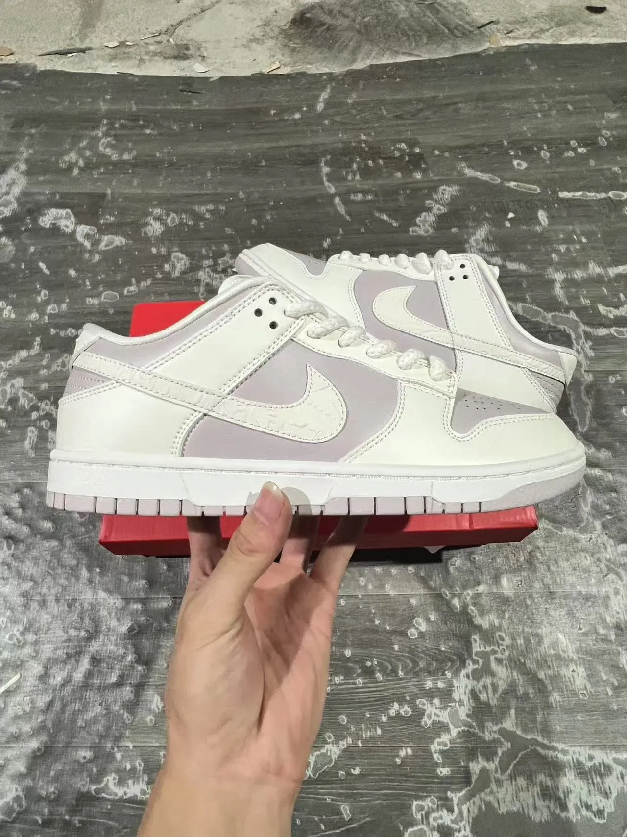Nike Dunk Low lavanda claro Lifestyle Sneakers 7