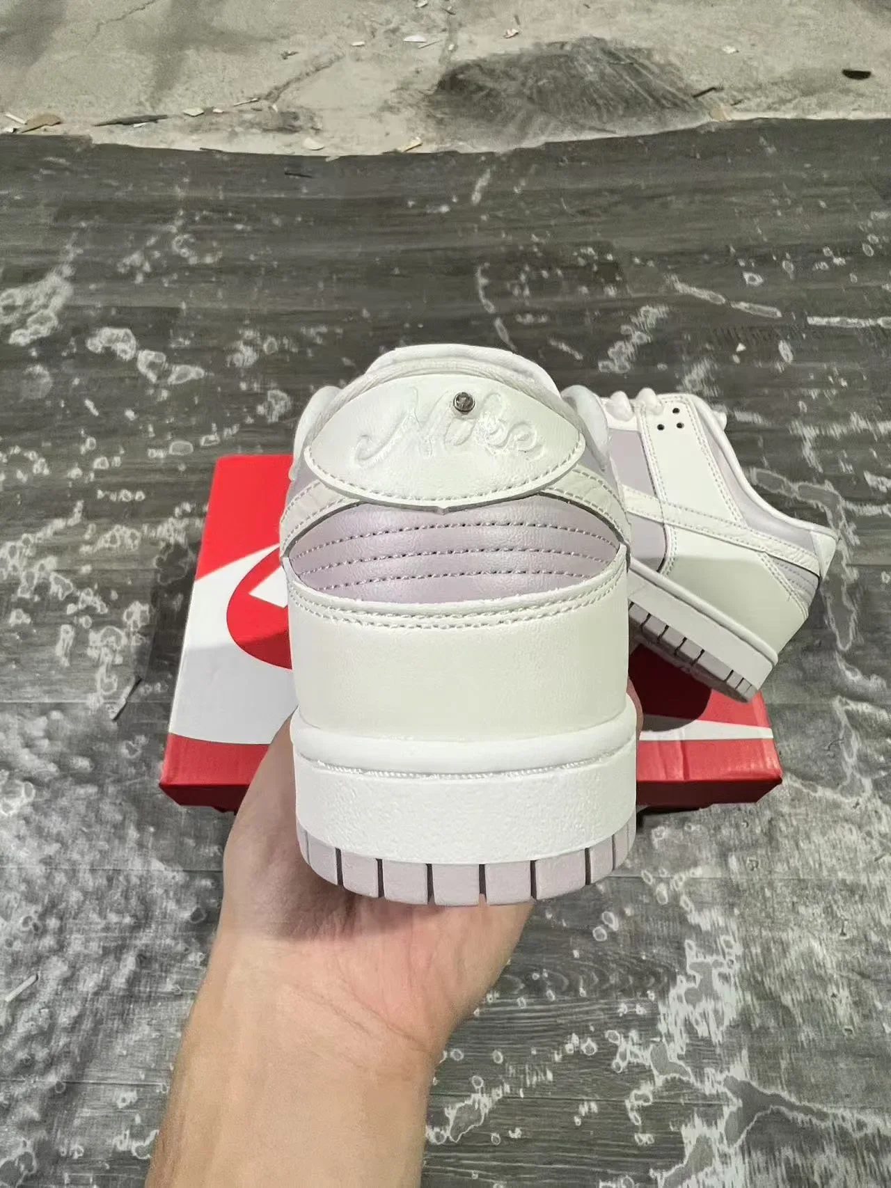 Nike Dunk Low lavanda claro Lifestyle Sneakers 8