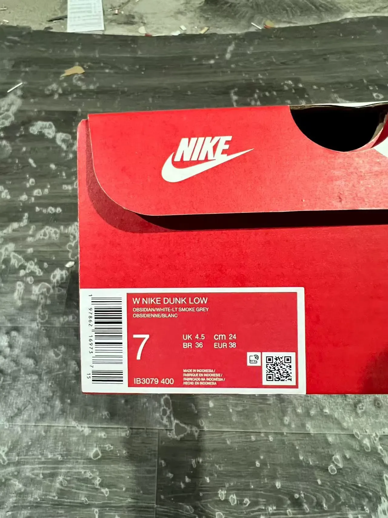 Nike Dunk Low Navy and Gray Lifestyle Sneakers 10