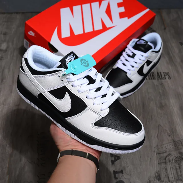 Nike Dunk Low White Black Panda Lifestyle Sneakers 2