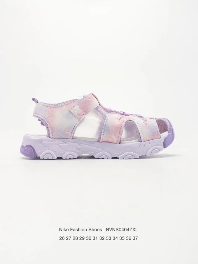 Nike 花卉装饰 多带 粗底 休闲凉鞋 5