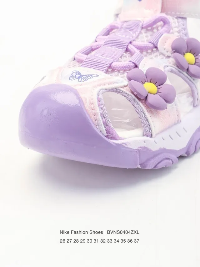 Nike 花卉装饰 多带 粗底 休闲凉鞋 10