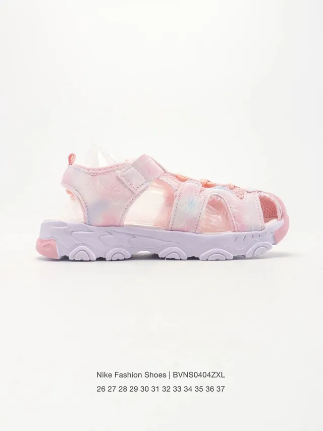 Nike 花卉装饰 多带 粗底 休闲凉鞋 14