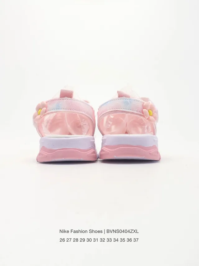 Nike 花卉装饰 多带 粗底 休闲凉鞋 17