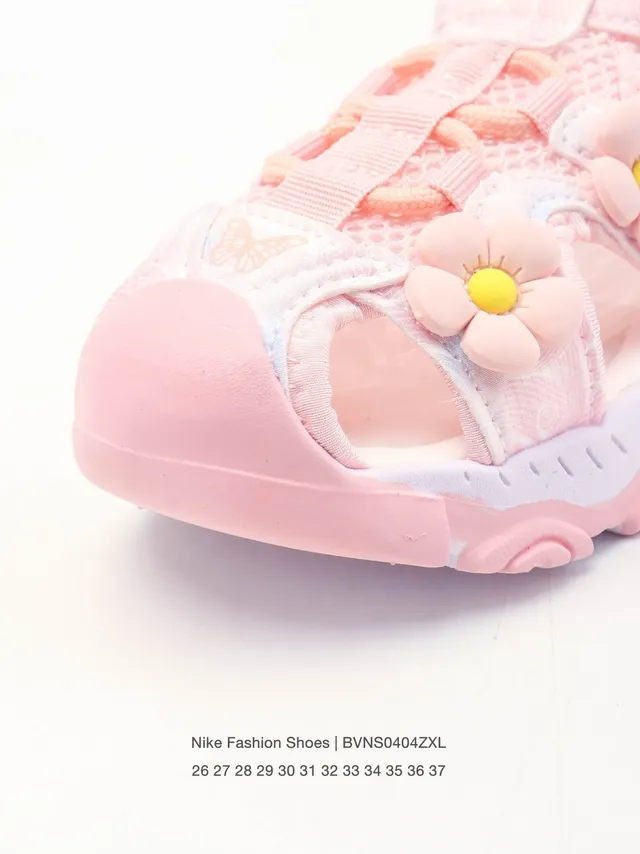 Nike 花卉装饰 多带 粗底 休闲凉鞋 19