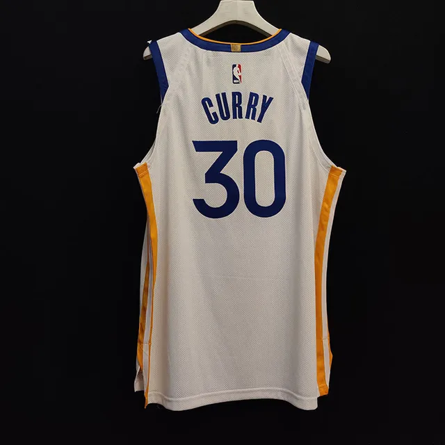 Nike Golden State Warriors Stephen Curry #30 白蓝金 球衣 3