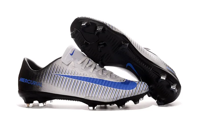 Nike 绿色黑色 低帮 合成革鞋面 带纹理 钉地足球鞋 12