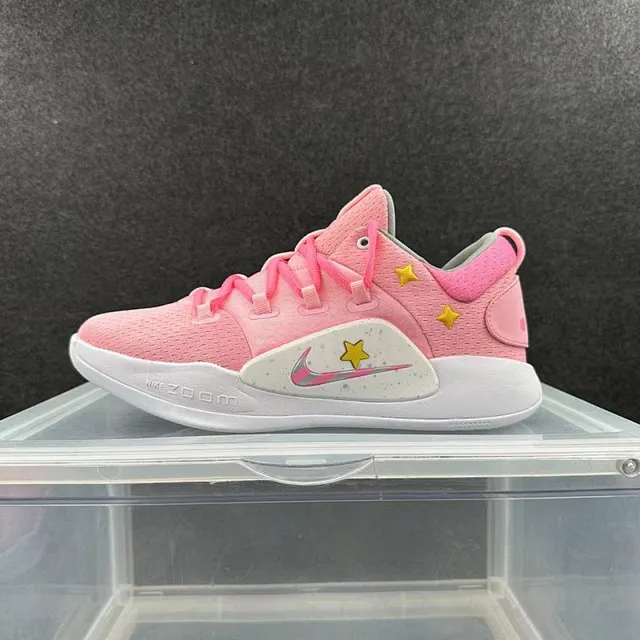 Nike Hyperdunk X Low وردي أبيض أصفر نجم أحذية كرة السلة 2