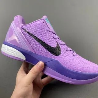 Nike Kobe 6 Protro बैंगनी काला बास्केटबॉल जूते