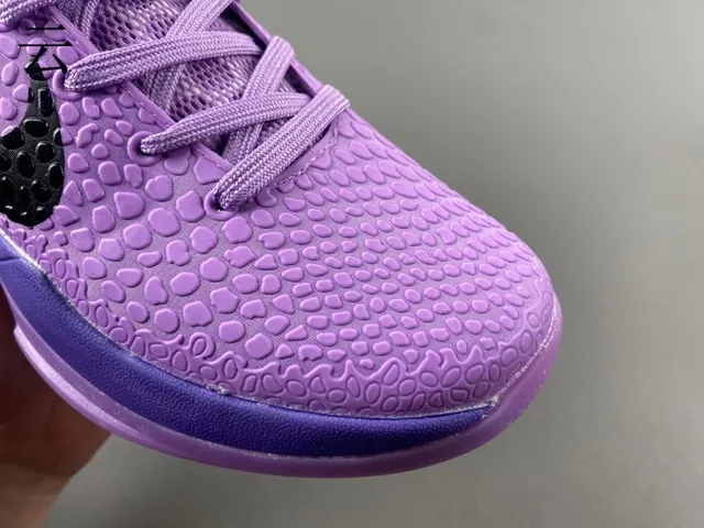 Nike Kobe 6 Protro बैंगनी काला बास्केटबॉल जूते 2