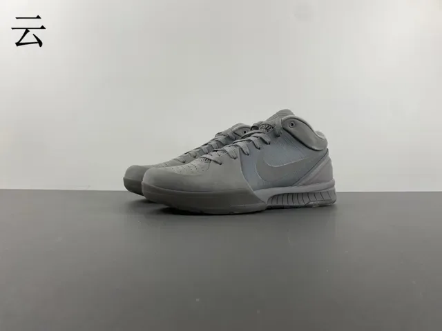 Nike Kobe 篮球鞋 单色灰 高帮篮球鞋 10