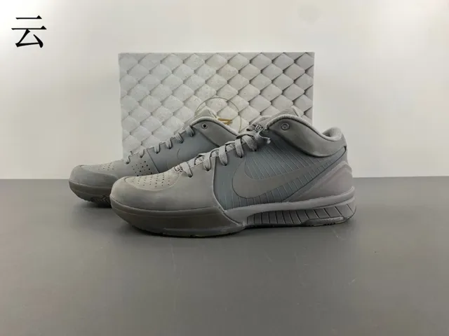 Nike Kobe 篮球鞋 单色灰 高帮篮球鞋 13