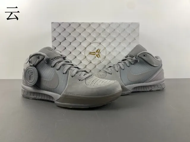 Nike Kobe 篮球鞋 单色灰 高帮篮球鞋 14