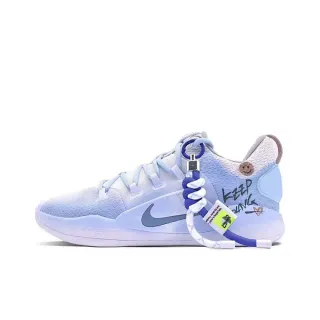 Nike Kyrie Low Bleu Violet Mesh Texturé Chaussures de Basketball
