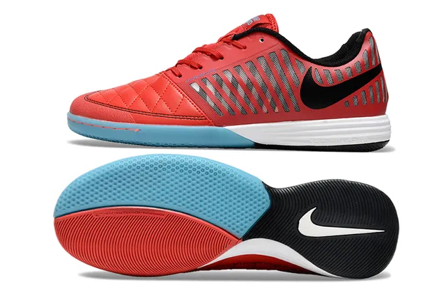 Nike Lunar Gato Amarelo Marrom Caixa dos Dedos Acolchoada Ventilação Cage Superior Sapatos de Futebol Indoor 6