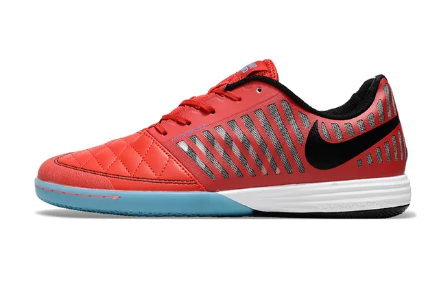 Nike Lunar Gato Amarelo Marrom Caixa dos Dedos Acolchoada Ventilação Cage Superior Sapatos de Futebol Indoor 7