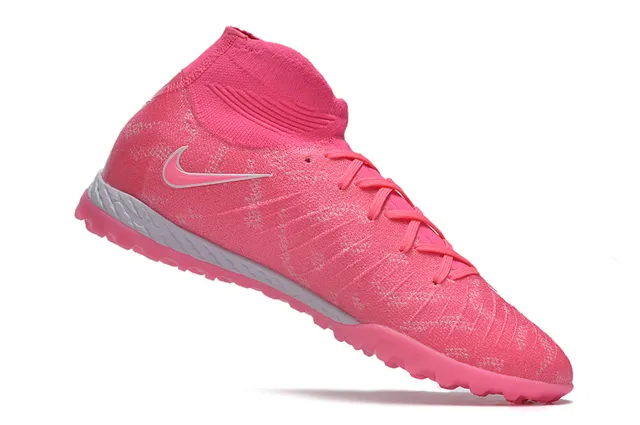Nike Mercurial Superfly 粉色 高帮 人工草坪 足球鞋 2