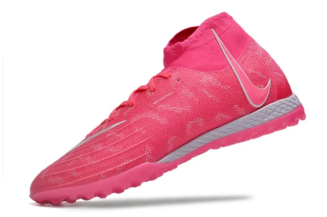 Nike Mercurial Superfly 粉色 高帮 人工草坪 足球鞋 3