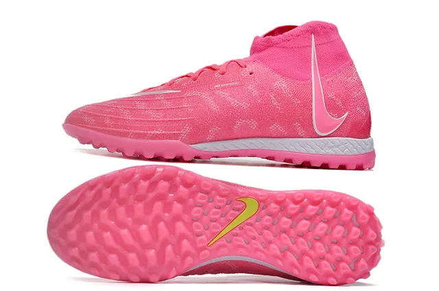 Nike Mercurial Superfly 粉色 高帮 人工草坪 足球鞋 6