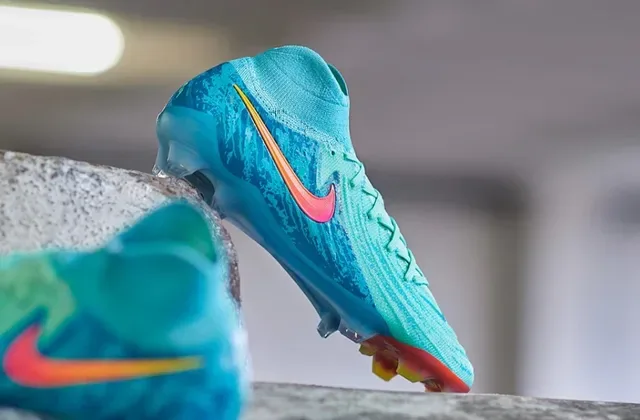 Nike Mercurial Vapor Azul Rosa Alto Corte Tricô Laços Assimétricos Campo Firme Sapatos de Futebol 16