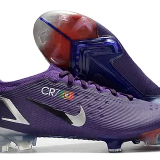 Nike Mercurial Vapor CR7 Purple Firm-Ground Soccer Shoes
