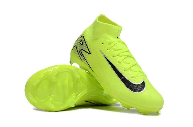 Nike Mercurial Vapor Jaune Néon Firm-Ground Chaussures de football 2