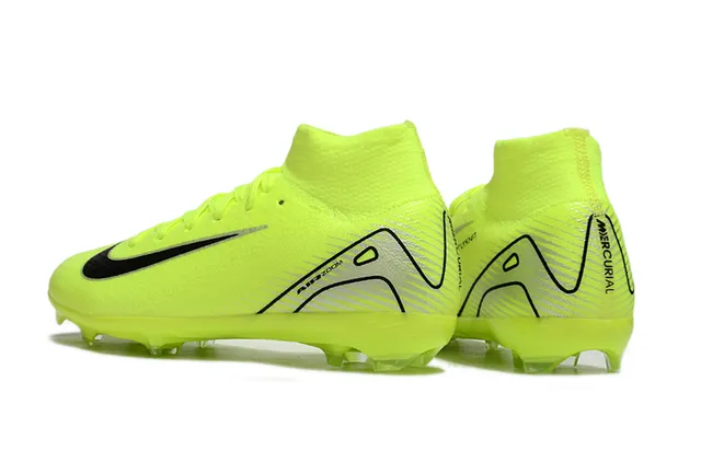 Nike Mercurial Vapor Jaune Néon Firm-Ground Chaussures de football 4