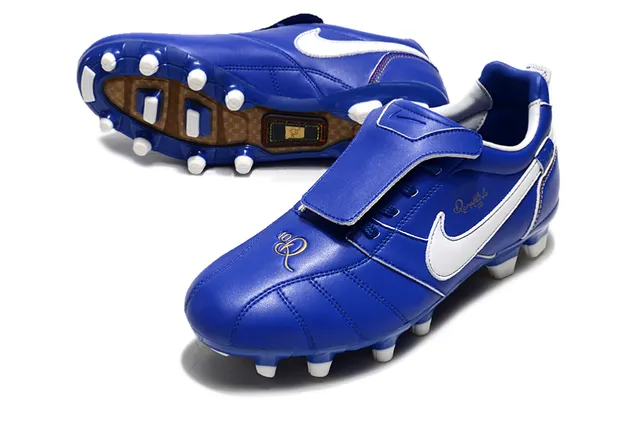 نيكي Mercurial Vapor Ronaldo بني ذهبي Firm-Ground أحذية كرة القدم 4
