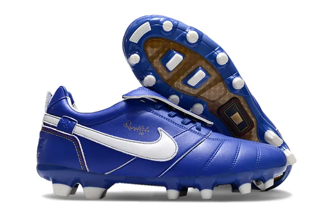 نيكي Mercurial Vapor Ronaldo بني ذهبي Firm-Ground أحذية كرة القدم 6