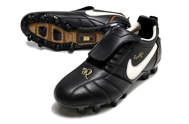 نيكي Mercurial Vapor Ronaldo بني ذهبي Firm-Ground أحذية كرة القدم 11