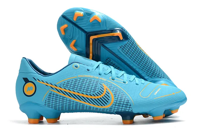 Nike Mercurial Vapor Wave Pattern मिंट और नियोन लाइम फर्म-ग्राउंड सोकर शूज 19