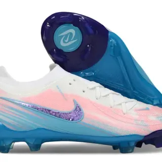Nike Chuteiras de futebol upper de malha multicolor color blocking em degradê firm ground