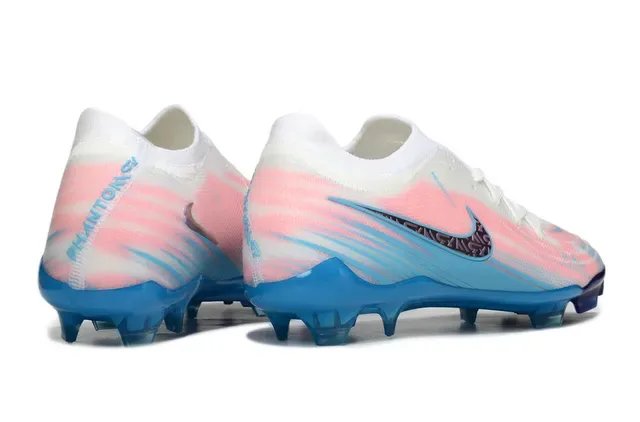 Nike Multicolor Knit Upper Gradient Color Blocking Firm-Ground Soccer Shoes 5