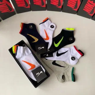Nike Multicolor Low-Cut Ankle Knit Construction Socks